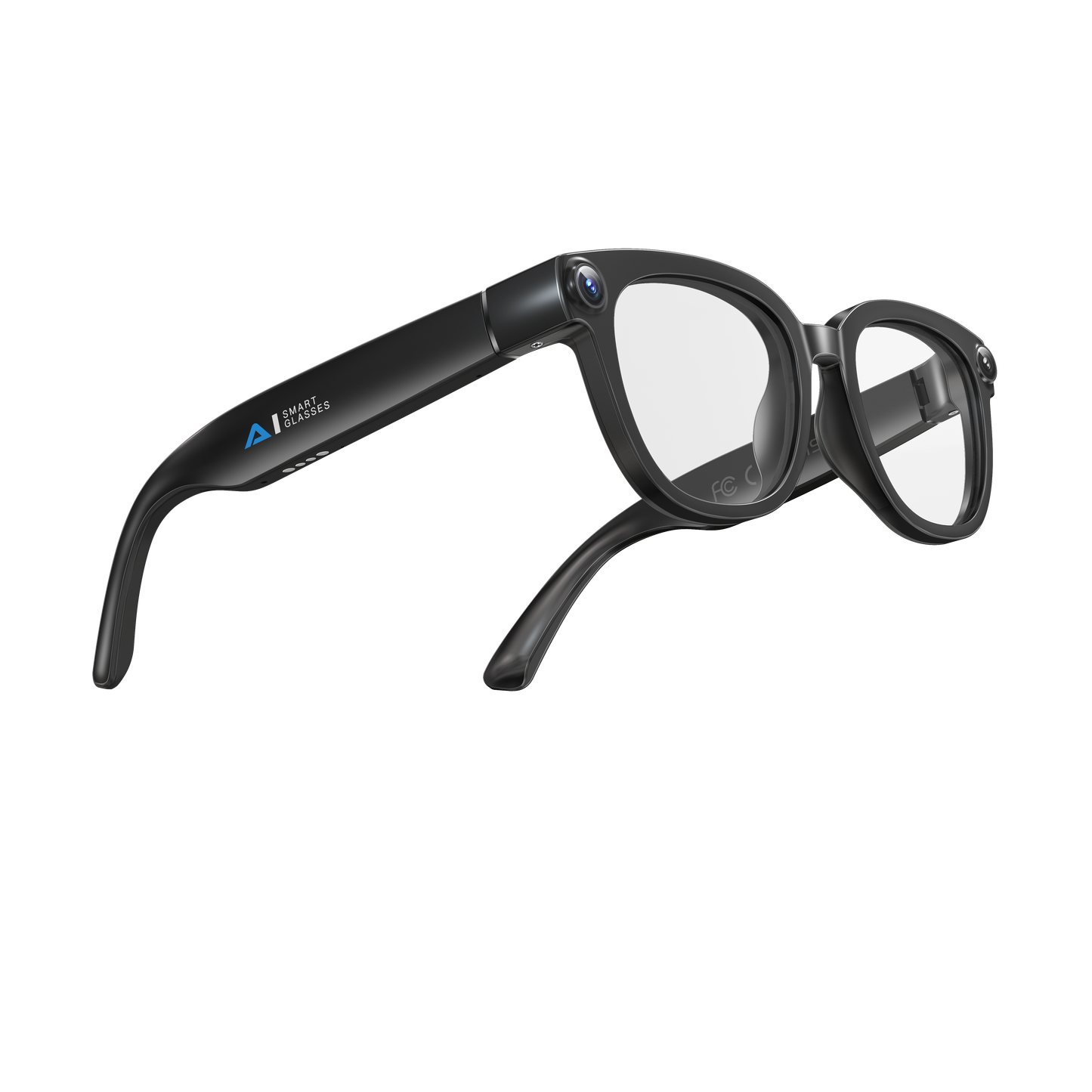 Q1 | 4K AI Smart Eyewear with Object Recognition & Anti-Shake Cam
