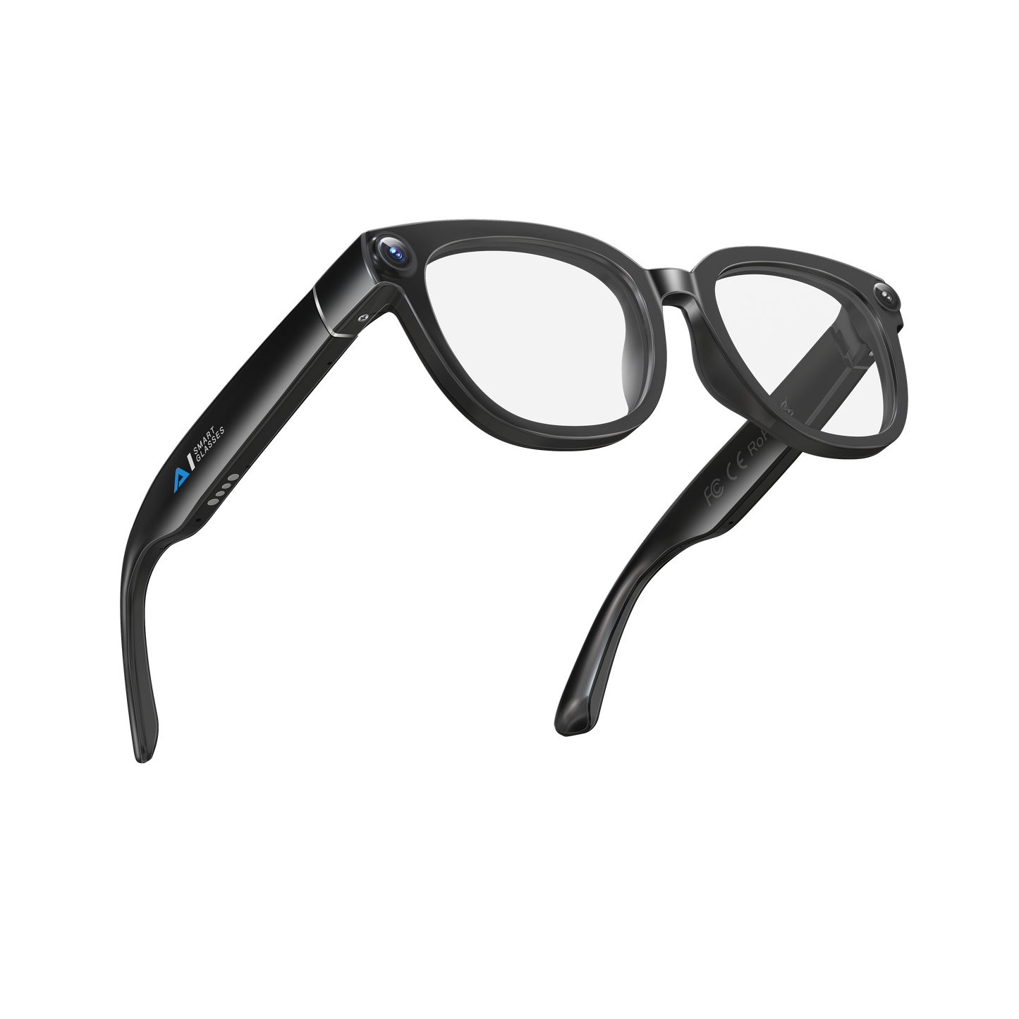 Q1 | 4K AI Smart Eyewear with Object Recognition & Anti-Shake Cam