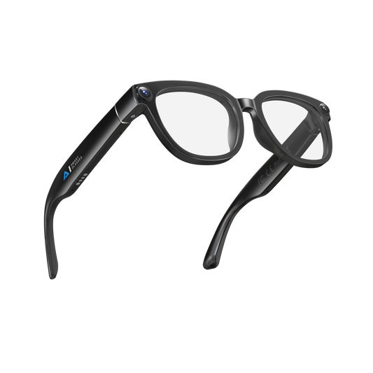 Q1 | 4K AI Smart Eyewear with Object Recognition & Anti-Shake Cam