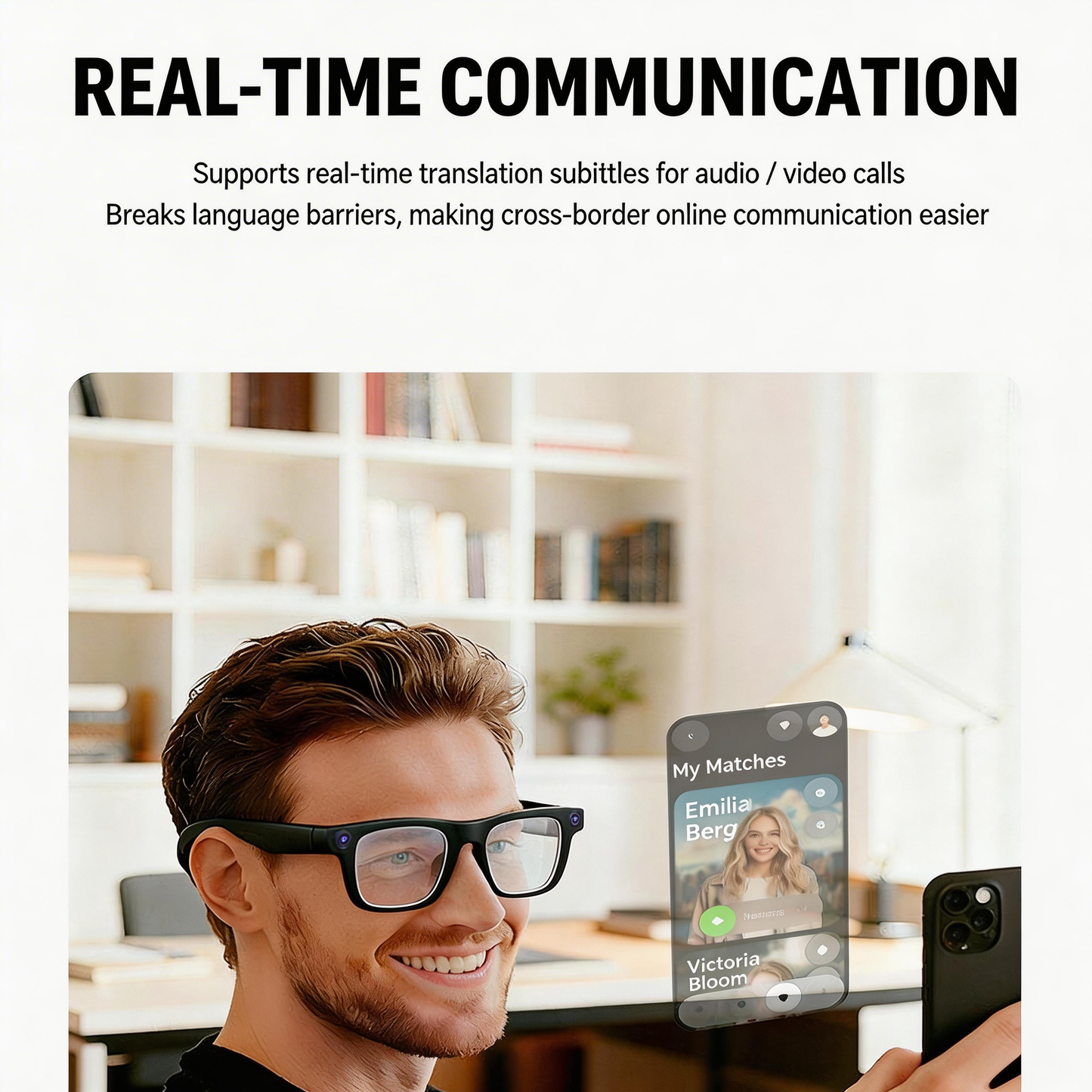 GL02 | 4K AI Smart Glasses with 13MP