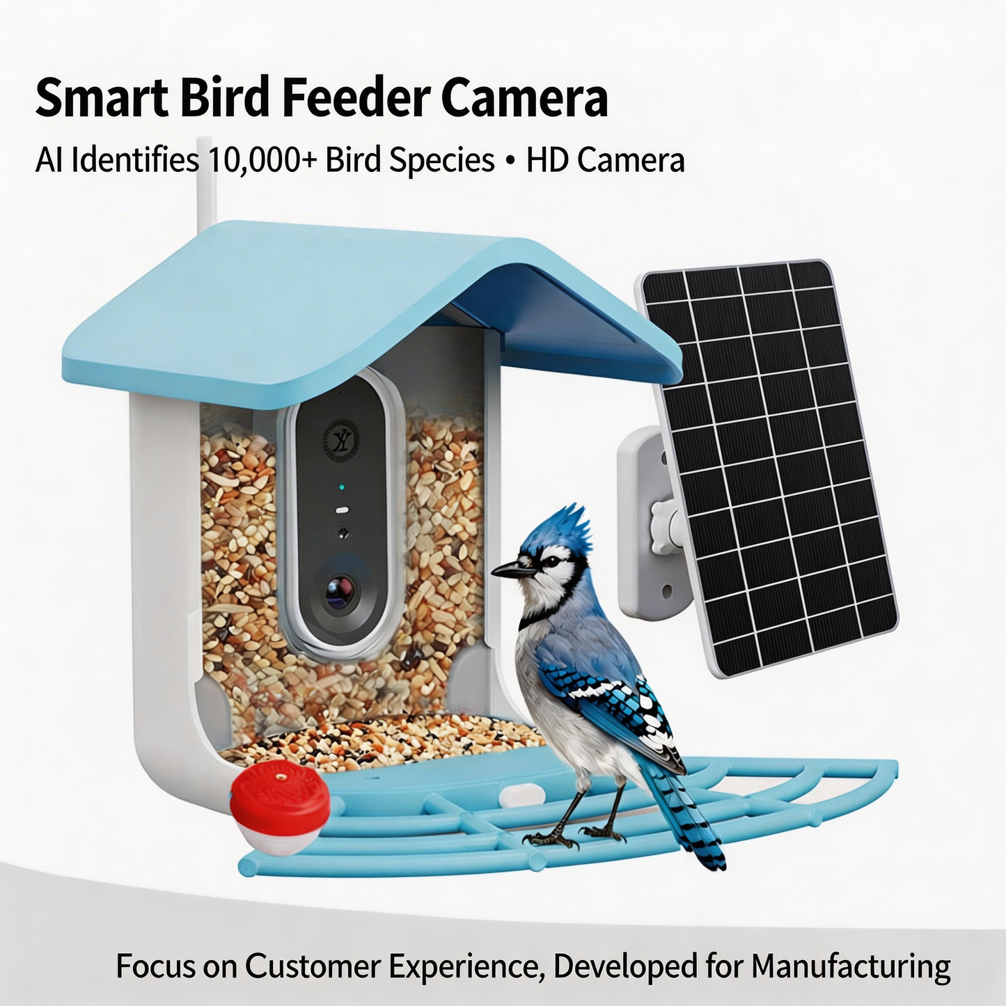 AI Smart Bird Feeder Camera